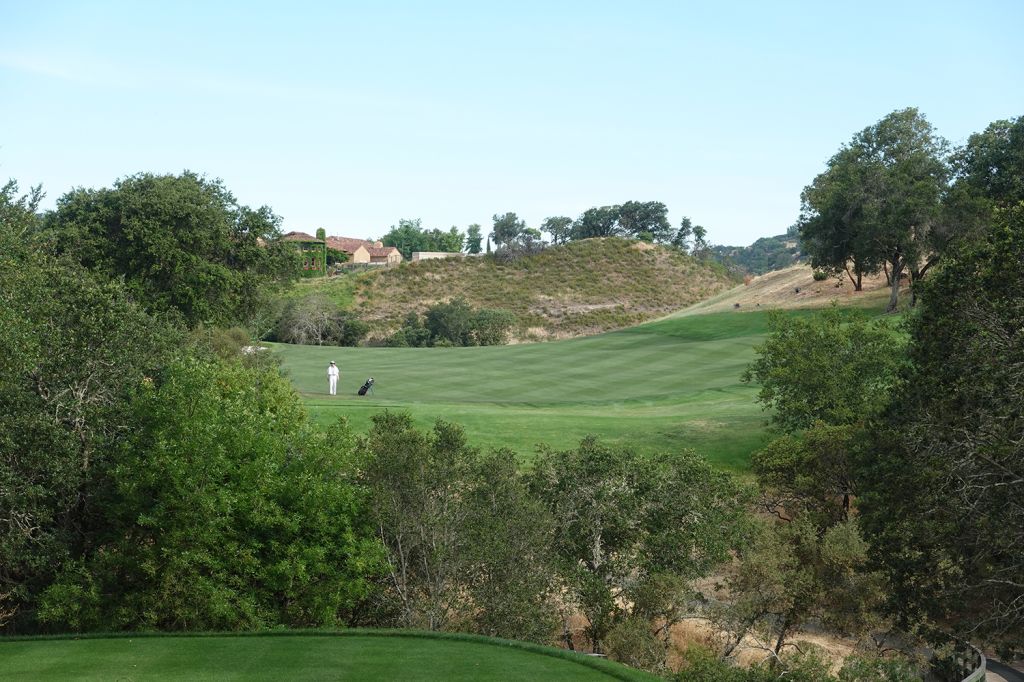 2nd Hole at Mayacama Golf Club (525 Yard Par 5)